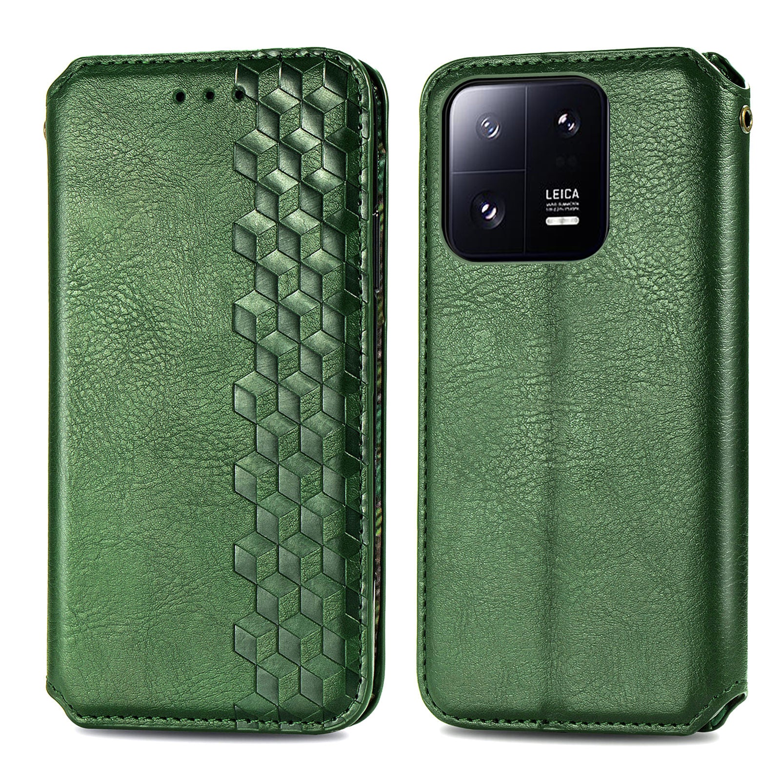 For Xiaomi 13 Pro 5G Rhombus Imprinted Wallet Phone Case PU Leather Stand Magnetic Auto Closing Cover For Xiaomi 13 Pro 5G Rhombus Imprinted Wallet Phone Case PU Leather Stand Magnetic Auto Closing Cover